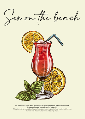 Sex on the Beach Cocktail