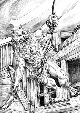 Werewolf pirate 1