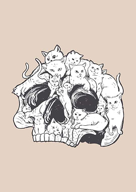Cats Skull