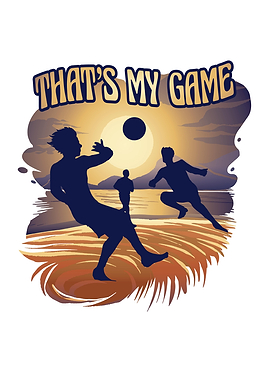 Sunset beach friends