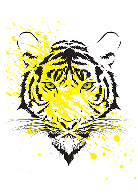 The Sumatran Tiger Lineart