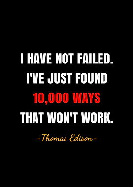Thomas Edison quotes