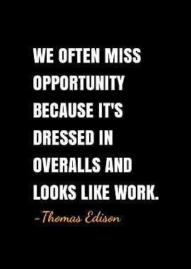 Thomas Edison quotes