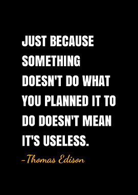 Thomas Edison quotes