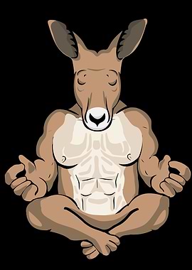Meditation Kangaroo Yoga