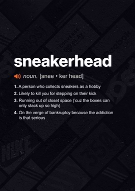 Sneaker head Definition