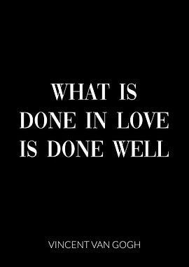 Vincent Van Gogh Quote