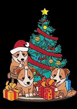 Corgi Dog Lover Christmas