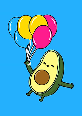 Avocado Balloon Pan Pride
