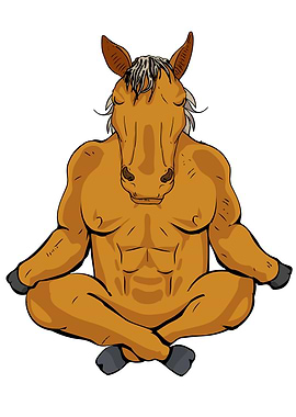 Horse Lover Gift Girl Yoga