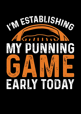 My punning american footba