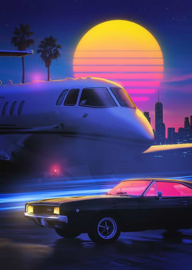 Synthwave Retro Sprint