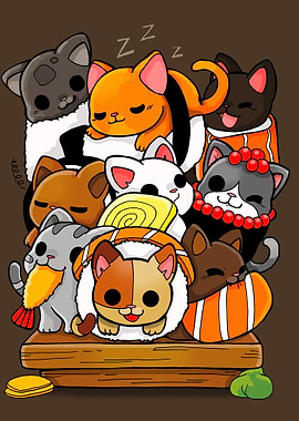 Cat Sushi