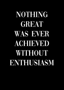 Achieve Enthusiasm Success