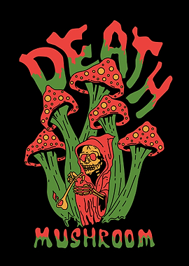 death mushroom skull