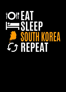 Eat Sleep South Korea