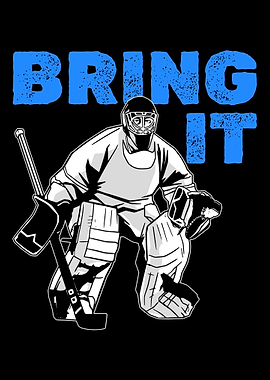 Hockey Player Goalie