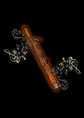 Bassoon Player Gift Jazz