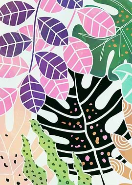Minimalist Tropical Jungle