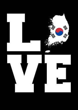 Love South Korea Gift