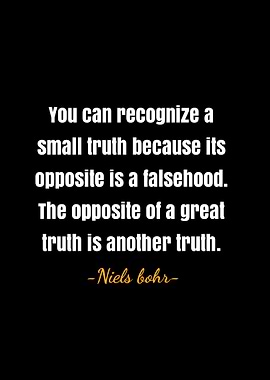 Niels bohr quotes
