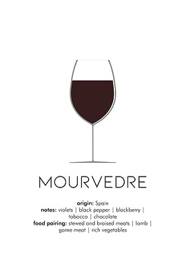 Mourvedre wine