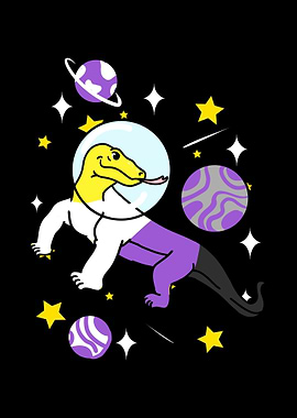 Dragon Nonbinary Pride