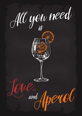 All You Need Love Aperol