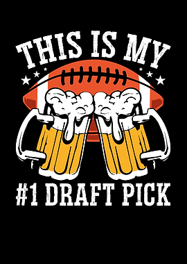 American football draft pi