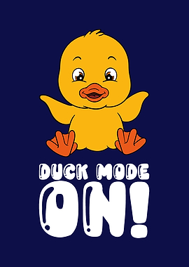 Funny Duck Graphic