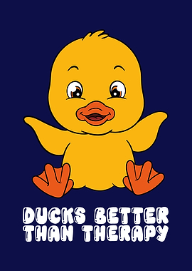 Funny Duck Graphic