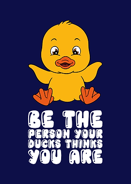 Funny Duck Graphic