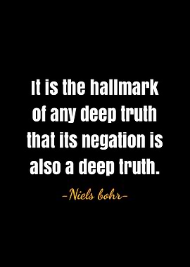 Niels bohr quotes