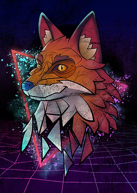 Retrowave Fox