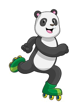 Panda Roller skates Sports