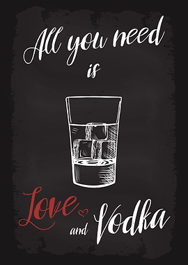 All You Need Love Vodka