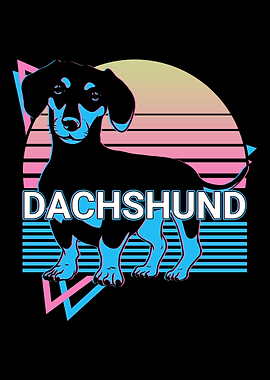 Dachshund Retro