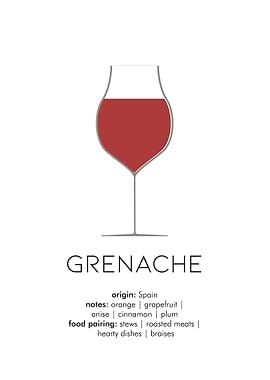 Medium Red Grenache