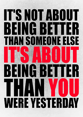 Better Than Yesterday