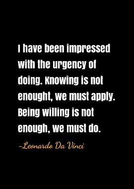 Leonardo da vinci quotes