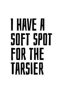 Soft spot for the Tarsier