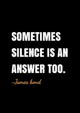 James bond quotes