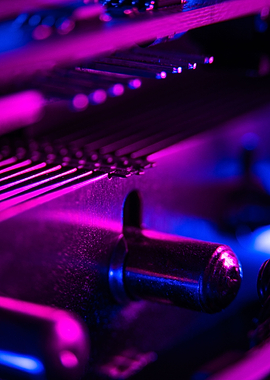 Synthwave Graphics Card