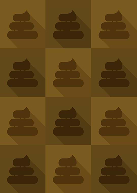 Poop Icons Art Yellow 6