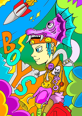 Boys Pop Art