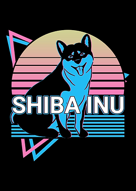 Shiba Inu Retro