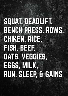 Squat Deadlift Bench