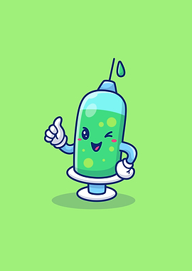 Cute Injection Syringe
