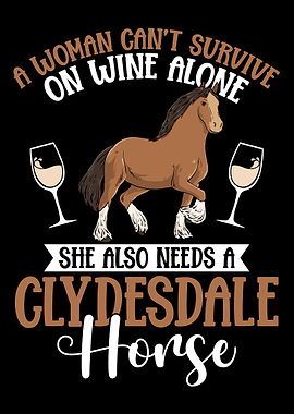 Clydesdale Rider Wine