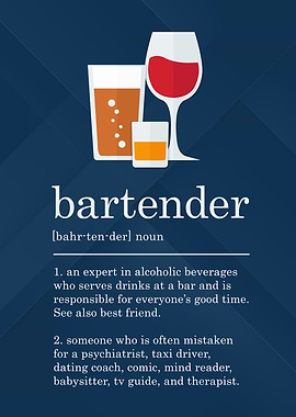 Funny Bartender Definition